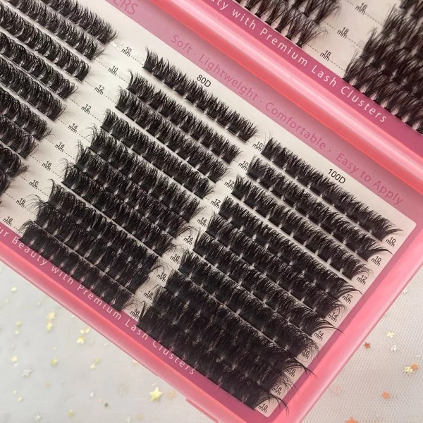 diy cluster lash extensions